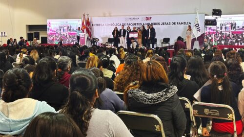 Reconoce Salvador Santos el trabajo del DIF Huamantla en favor de las mujeres jefas de familia