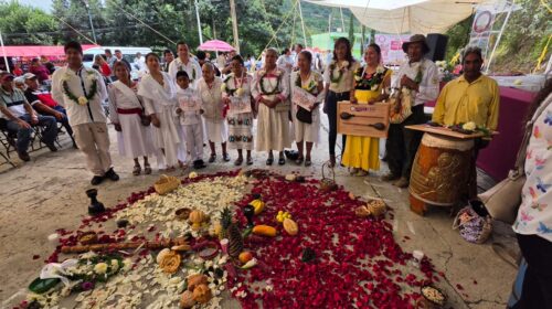 Panotla vive con éxito el Encuentro Huéhuetl y Teponaztli