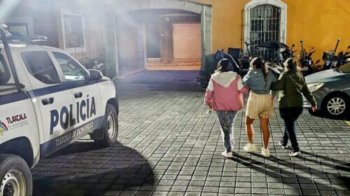 Policía municipal de Tlaxcala salvaguarda integridad física de mujer agredida por un familiar en Ocotlán 