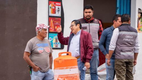¡Benjamín Atonal sigue cumpliendo! Llegan más calles mejoradas con fresado a Totolac