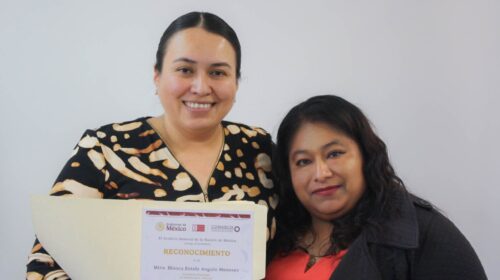 Blanca Angulo reconoce a Guadalupe Chamorro por resultados en materia archivística; Chiautempan es de los municipios mejor evaluados del país