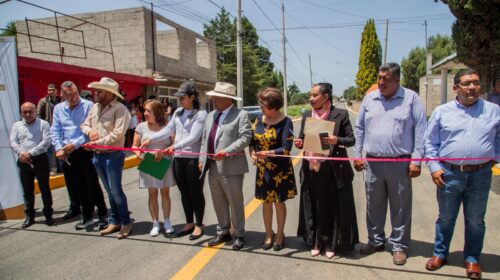 Apizaco transforma la movilidad en Santa Anita Huiloac con nuevo pavimento asfáltico