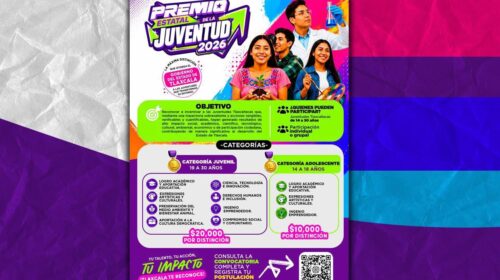 Participa en la convocatoria del Premio Estatal de la Juventud 2026