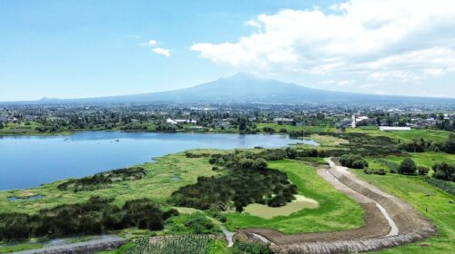 Ayuntamiento de Tlaxcala avanza en la recuperación de la laguna de Acuitlapilco 