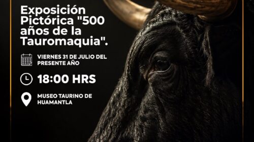 Chava Santos invita a la inauguración de la exposición pictórica “500 años de Tauromaquia”