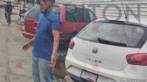 Detienen a presunto ladrón de baterías de autos en Tlaxcala Capital; recupera su libertad por falta de denuncias