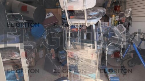 HASTA LAS SILLAS DE RUEDAS SE LLEVARON! Rata saquea tienda de aparatos ortopédicos y roba botín de $200 mil en Tlaxcala