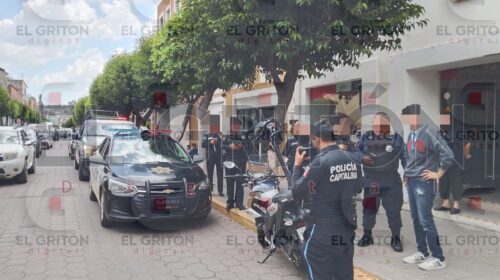 Asaltan a gerente de tienda Wooppy y le roban más de 15 mil pesos antes de depositarlos en Banamex de Tlaxcala capital
