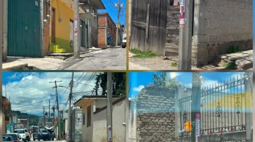 Vecinos denuncian colocación de propaganda de Alfonso Sánchez violando ley electoral