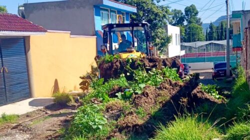 Ayuntamiento de Tlaxcala realiza limpieza preventiva en la Loma Xicohténcatl 