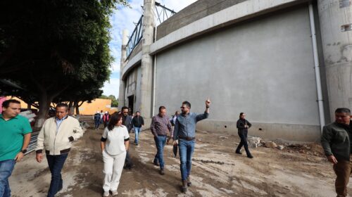 Supervisa gobernadora Lorena Cuéllar avances en la modernización del recinto ferial