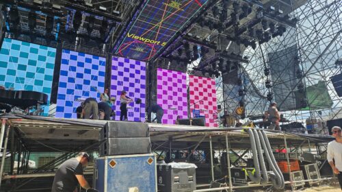Supervisa Chava Santos los últimos detalles para la Coronación de la Reina y el concierto de Ricardo Montaner
