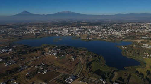 Gobierno estatal actúa conforme a sus atribuciones en la recuperación de la laguna de Acuitlapilco