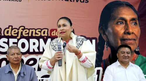Rumbo a la gubernatura de Tlaxcala, Ana Lilia llama a los tlaxcaltecas a impedir el regreso y la continuidad de las viejas prácticas