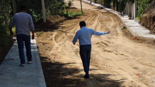 ¡No gobierna desde el escritorio! Idelfonso Carro supervisa obras que transforman Panotla