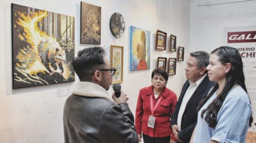 Conmemoran el XXI aniversario del jardín del Arte de Tlaxcala con exposición pictórica en la galería municipal de la capital 