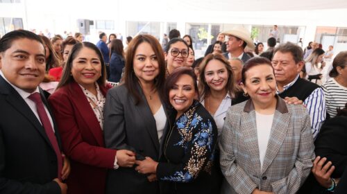 Reconocen Poder Judicial, CEDHT, iglesia y municipios liderazgo de Lorena Cuéllar en materia de seguridad