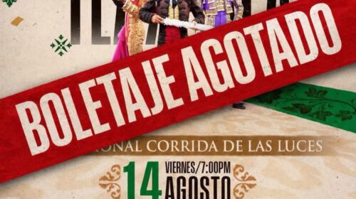 Por quinto año consecutivo la tradicional Corrida de las Luces cuelga el cartel de “No Hay Boletos”