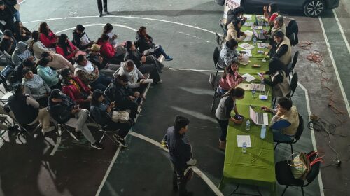 Secretaría del Bienestar y Gobierno de Tetlanohcan benefician a familias con 100 tinacos
