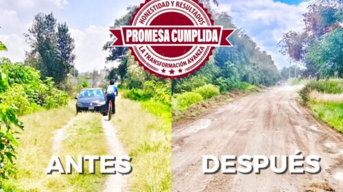 Acciones en territorio rescatan más vialidades para beneficio de peatones y automovilistas 