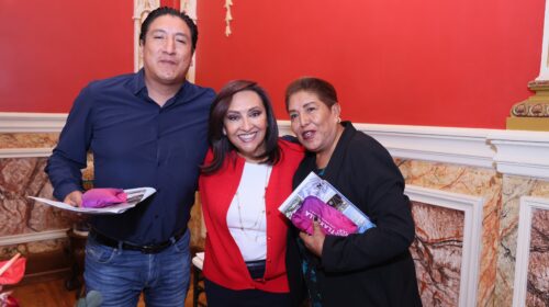¡Lorena Cuéllar no se esconde! Atiende de frente a 350 tlaxcaltecas en audiencia pública