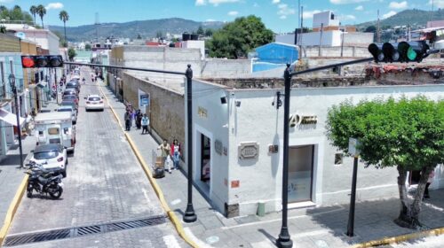Gracias a gestión de Alfonso Sánchez García ante SMyT ayuntamiento de Tlaxcala inicia modernización de semáforos 