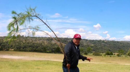 ¡“El futuro se siembra”! Vicente Morales pone manos a la tierra y llama a transformar Tlaxcala