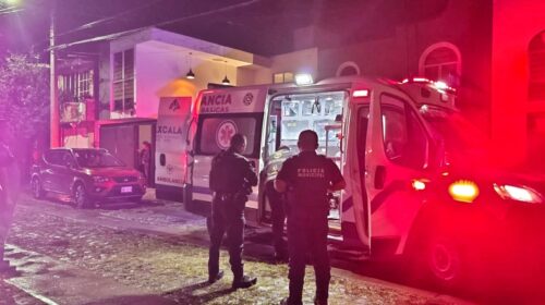 Elementos de policía y protección civil de Tlaxcala brindan atención oportuna y acompañamiento a mujer que consumió exceso de fármacos 