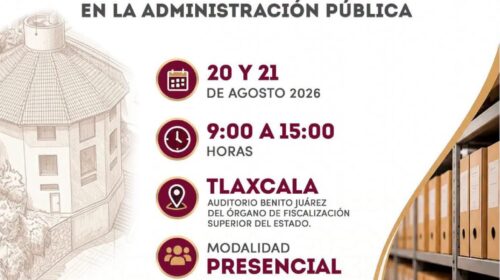 Invita Archivo General Estatal a participar en Coloquio Internacional de Gestión Documental 