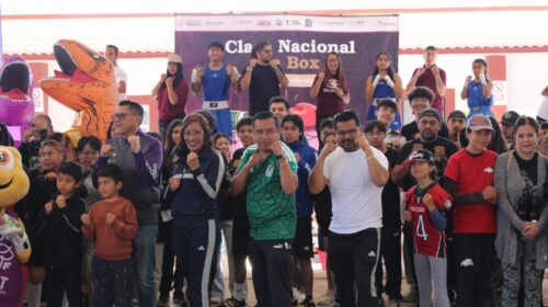 Panotla, sede de la clase nacional de box “Puños que Transforman”