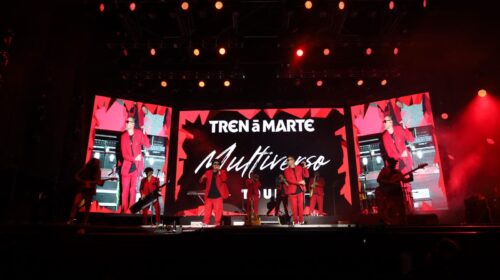 Tren a Marte hace vibrar el Festival de Paellas con su espectacular MULTIVERSO