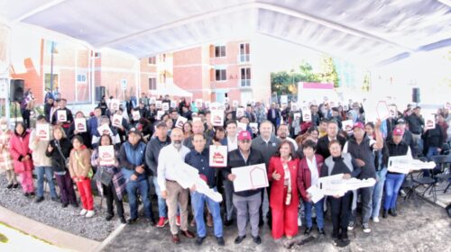 Carlos López Suárez destaca coordinación del ayuntamiento de Tlaxcala para hacer realidad para el bienestar en Acuitlapilco 