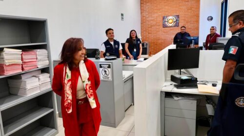 Supervisa Lorena Cuéllar operación de nueva sede de la SSC