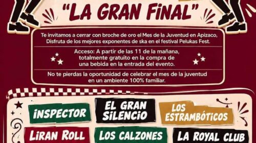 ¡Apizaco se va a poner bien ska! Llegan Inspector, El Gran Silencio y más… ¡gratis al comprar tu bebida!