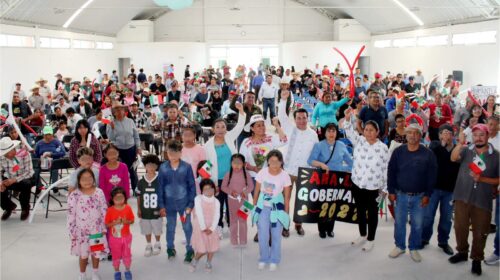 Ana Lilia Rivera fortalece presencia en territorio; reconocen en ella cercanía y honestidad