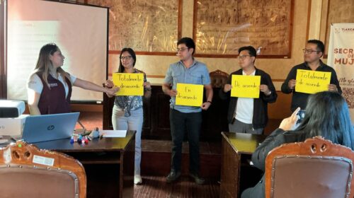Ayuntamiento de Tlaxcala fortalece capacidades del personal para la prevención del embarazo en adolescentes 