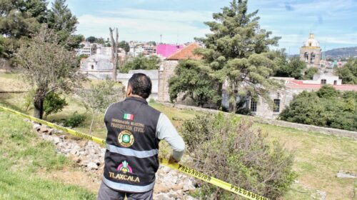 Ayuntamiento de Tlaxcala da seguimiento a afectación en el ex convento de San Francisco