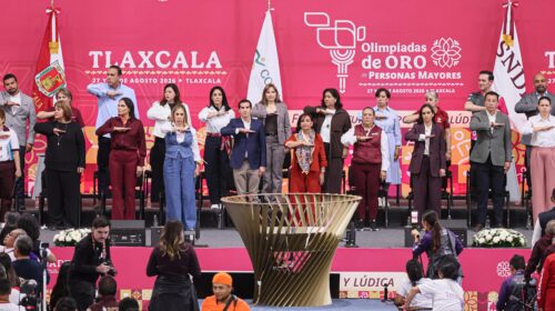 Tlaxcala sede de la sexta edición de las Olimpiadas de Oro, encuentro que reúne a personas mayores de todo el país 
