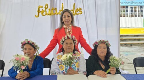 Kritsbey Pérez Flores reconoce el legado de las personas adultas mayores de Tetlanohcan