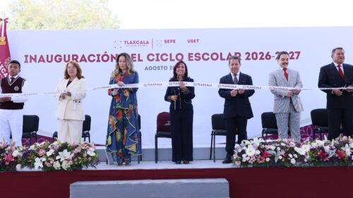 Tlaxcala inicia el ciclo escolar 2026-2027 con más oportunidades educativas