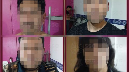 Detiene SSC a cuatro personas por portación ilegal de un arma de fuego en Apizaco