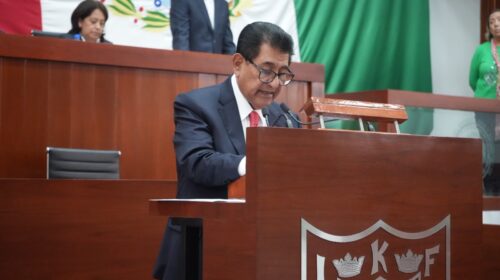Presenta Héctor Ortiz iniciativa para actualizar la Ley Orgánica del Poder Judicial de Tlaxcala