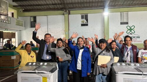 Kritsbey Pérez fortalece gestión con Bienestar en favor de familias de Tetlanohcan