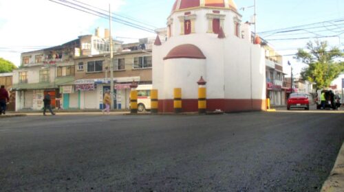 Blanca Angulo le apuesta a más obra pública; rehabilitan calle céntrica en solo dos jornadas nocturnas