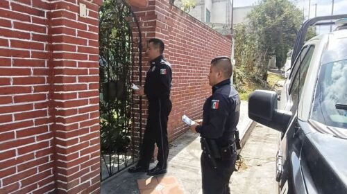 Policía municipal de Tlaxcala fortalece la proximidad social en comunidades y sectores de la capital 