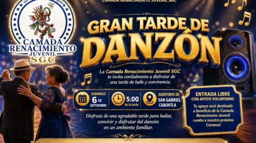 San Gabriel Cuauhtla se prepara para una tarde de danzón y tradición