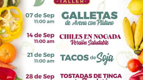 Invita ayuntamiento de Tlaxcala los talleres de cocina que organiza el Smdif 