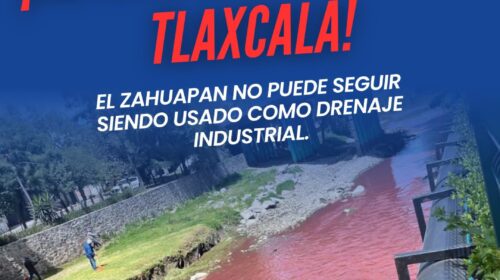 Suspensión no basta: PAN Tlaxcala exige sanción ejemplar por contaminación del Zahuapan