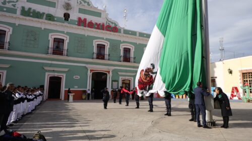 Huamantla fortalece el orgullo patrio con actos cívicos durante todo septiembre 