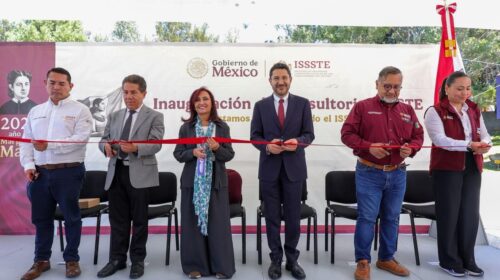 Inauguran 10 nuevos consultorios del ISSSTE en Tlaxcala 